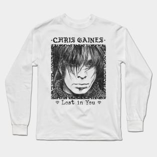 Chris Gaines // 90s Retro Punksthetic Fan Artwork Long Sleeve T-Shirt